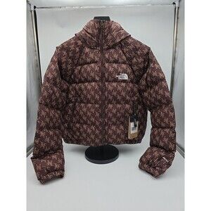 The North Face Hydrenalite Down Puffer Jacket Women Size S Small Monogram NWT